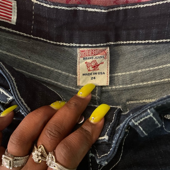 True Religion Jean Shorts - Picture 5 of 8